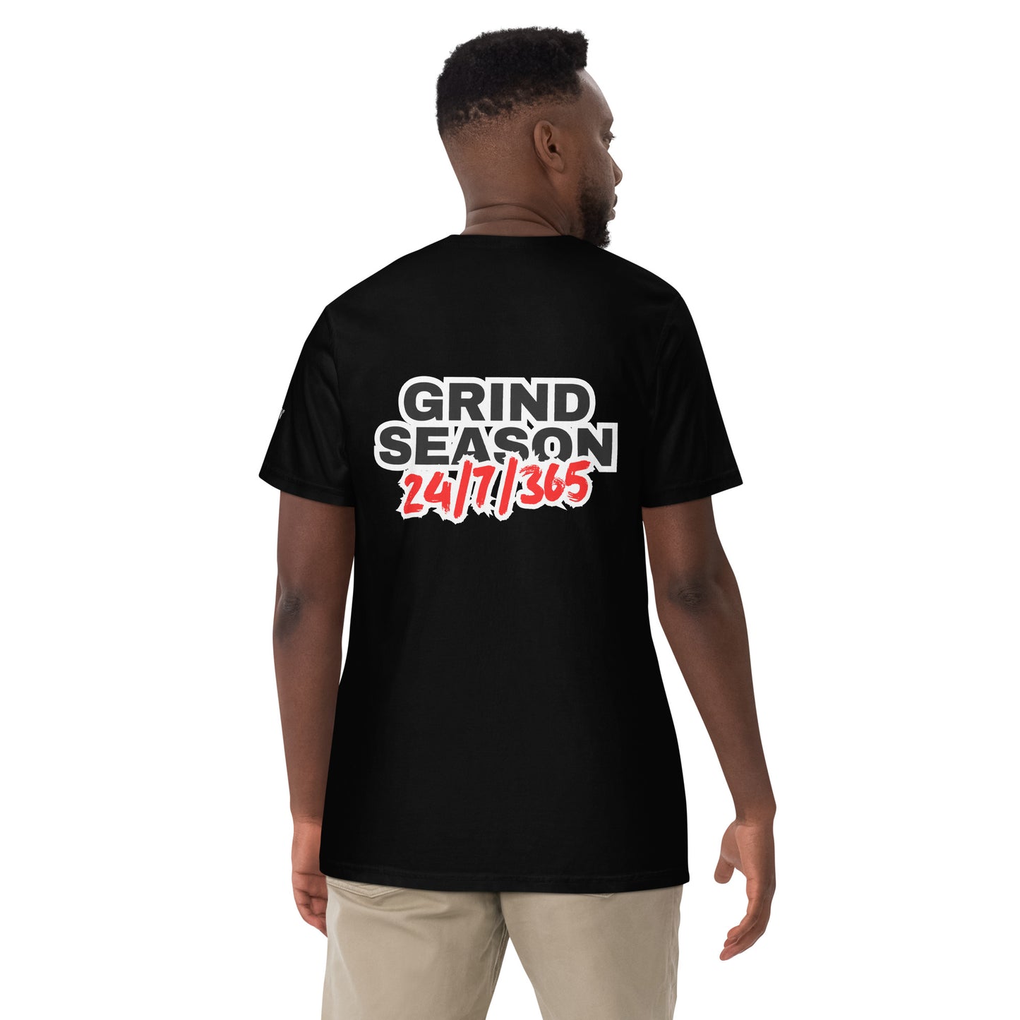 GRIND SEASON 24/7/365 - UNISEX T-SHIRT BLACK